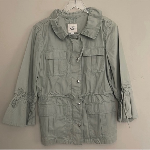 Banana republic X  Olivia Palermo sage, green military s M - Picture 4 of 7